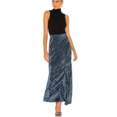 So Effortless In A Timeless Design, This Essential Maxi Skirt Is Featured In A High-Rise, Slip Silhouette And Stunning Velvet Fabrication For Forever Classic Style No Matter The Season. Measurements For Medium Lying Flat: Waist :14,5" Hips 21,5" Length :41" 5 Blue Stretch Skirt For Fall, Blue Long Skirt For Winter, Blue Bottoms For Winter Night Out, Chic Blue Stretch Maxi Skirt, Chic Blue Bottoms For Winter, Blue Maxi Skirt For Spring Night Out, Free People Skirt, Navy Blue Color, Blue Velvet