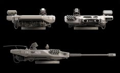 ArtStation - Remote Weapon Turret Systems, Pavel Pustovoit Armor Designs, Drone Design