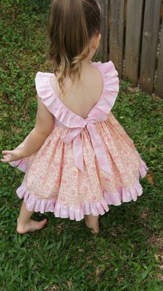 The Adele Dress pdf sewing pattern Size 1 to 5 Girls Frock Design, Kids Designer Dresses, Little Dresses