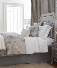 Fairbanks Bedding by Legacy Home | Fig Linens Appartment Decor, Herringbone Blanket, Super King Duvet Covers, Cal King Bedding, Bed Scarf, Decorative Lumbar Pillows, Patterned Bedding, Full Duvet Cover, Grey Pillows