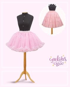 45cm, 4 layers Cupcake Skirt, Heavy Dresses, January 1st, Bubble Hem, Indie Brands, Dress Form, Green Turquoise, Lolita Fashion, 8 Weeks