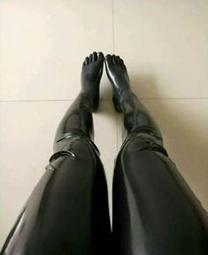 Find ideas๏ฟฝand inspiration for 436 Latex Gummi Rubber toes Stockings thigh-highs seam socks customized 0.4mm, Women's clothing Stretch Tights, Natural Latex, Hunter Boots, Thigh Highs, Rubber Rain Boots, Women's Intimates, My Girl, Leather Pants, Stockings