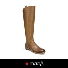 in stock Knee High Riding Boots, Light Brown Leather, Wide Calf, Franco Sarto, High Boots, Knee High Boots, Tan Leather, Light Brown, Riding Boots