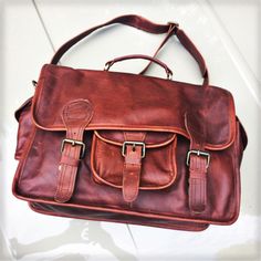 The Harvard leather satchel from MAHI Leather. Leather Satchel With Adjustable Top Handle Strap, Leather Satchel With Adjustable Strap, Soft Leather Satchel With Flap, Classic Bags With Leather Handles And Flap, Classic Shoulder Bag With Leather Handles And Flap, Leather Shoulder Bag With Flap And Top Handle, Leather Bags With Leather Handles And Flap, Soft Leather Satchel Weekender Bag, Leather Flap Satchel With Leather Handles