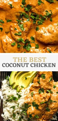 Coconut Chicken Recipe Coconut Chicken Recipe, Top Dinner Recipes, Coconut Chicken, Favorite Recipes Dinner, Health Dinner Recipes, Chicken Dishes Recipes, Curry Recipes, Chicken Dinner Recipes, Chicken Breast Recipes