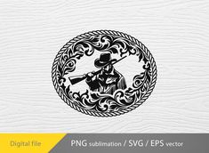 Digital file Belt Buckle Svg, Cowboy Vintage, Cowboy Belt Buckles, Cowboy Design, Png Vintage, Cowboy Belt, Vintage Cowboy, Patch Design, Eps Vector