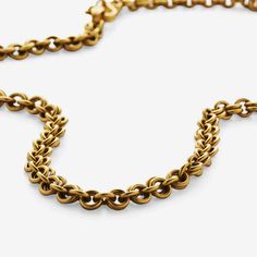 Dyan "Pre Raphaelite" Medium Chain Necklace in 22K Nectar Gold – Reinstein Ross Handmade Chain, Length Necklace, Pre Raphaelite, City Design, Chain Necklace, Gold Necklace, Yellow Gold, Necklaces, Chain