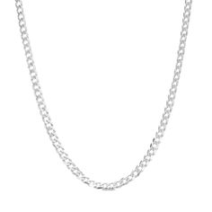 A simple and versatile design, this 14K white gold curb chain necklace complements every style and occasion. Solid 14K white gold This slim 2.0mm-wide curb chain makes a great wearable everyday look 22.0-inch necklace; lobster claw clasp White Gold Cuban Link Necklace With Figaro Chain, Classic Silver Cuban Link Necklace With Figaro Chain, Classic White Gold Cuban Link Necklace, White Gold Cuban Link Necklace With Curb Chain, Modern White Gold Chain Necklace With Curb Chain, Classic Silver Cuban Link Chain Necklace, Elegant White Gold Cuban Link Curb Chain Necklace, Classic White Gold Curb Chain Necklace, Formal White Gold Cuban Link Necklace With Curb Chain