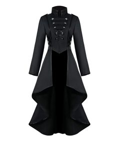 PRICES MAY VARY. Material: Polyester.Women's fashion female gothic tailcoat is all-match occasions, It is made of high quality materials,durable enought for your winter daily wearing. Stylish and fashion design make you more attractive. Great Birthday Present or Fancy Dress Outfit: Steampunk costume can be widely used in any dress-up occasion,such as Christmas,Halloween,brithday party or fancy dress party,makes you the center of the people as a Party King. Features: Womens Steampunk Lace Up Hood Corset Halloween Costumes, Steampunk Coat, Plus Size Gothic, Steampunk Jacket, Gothic Jackets, Fancy Dress Up, Style Steampunk, Gothic Steampunk, Medieval Dress