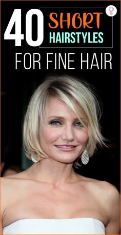 Fine Flat Hair, Trendy Short Hairstyles, Short Hairstyles Fine