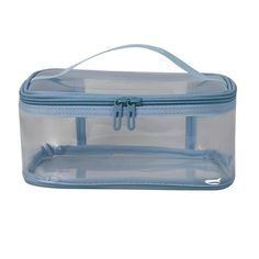 Description: Our portable storage bag is a versatile solution for your daily storage needs. Made of high-quality PVC, this waterproof and sturdy bag is designed to last. The transparent material allows for easy identification of items stored inside, while the double-sided zipper design enables separate storage for toiletries and cosmetics. This storage bag is spacious yet compact, making it ideal for storing various items such as cosmetics, toiletries, toys, snacks, crafts, and more. The conveni Packing Bags Travel, Hanging Toiletry Bag, Small Cosmetic Bags, Toiletry Pouch, Cleaning Storage, Transparent Material, Portable Storage, Toy Organization, Travel Toiletries