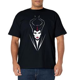 PRICES MAY VARY. Official Disney Merchandise Maleficent T-Shirt for Women, Men, Boys, and Girls Lightweight, Classic fit, Double-needle sleeve and bottom hem Disney Themed Short Sleeve T-shirt, Black Themed T-shirt For Disney Fan Events, Themed Black T-shirt For Disney Fan Events, Disney Fan Apparel T-shirt With Short Sleeves, Disney Fan Apparel Short Sleeve T-shirt, Maleficent Mistress Of Evil, Mistress Of Evil, Disney Maleficent, Disney Merchandise