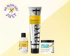 fave4 Promotion No Blow Dry July Bundle 114004 Moisture Hair Mask, Air Dry Cream, Moisture Hair, Air Air, Braid Out, Free Things, Blow Dry, Hair A, Hair Mask