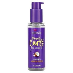 Curl-Defining OilWith Coconut & Australian Jojoba Oil Yay! AUSSome Hair DaysNo Way! Parabens No Way! Hair StressIt's Curls Night Out and we've got something to help you strut your stuff! Our Miracle Curls Defining Oil, infused with coconut and Australian jojoba oil, seals hair cuticles to help lock in hydration. Aussie Miracle Curls, Aussie Miracle Moist, Aussie Hair Products, Hair Repair Treatments, Curl Defining, Hair Care Oil, Hair Lotion, Hair Supplies, Coconut Oil Hair