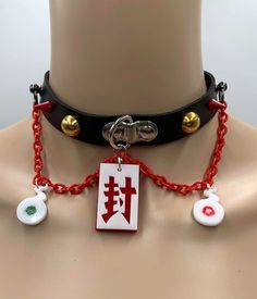 Red Punk Choker For Festivals, Red Punk Choker As Gift, Gold Globe, Mode Emo, Cosplay Jewelry, Anime Jewelry, Idee Cosplay, Anime Inspired Outfits, Anime Accessories