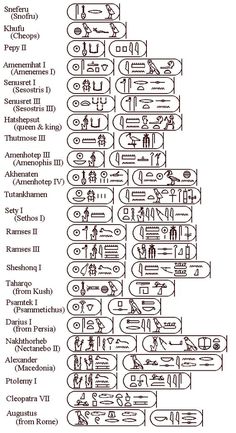 a diagram showing the different types of symbols