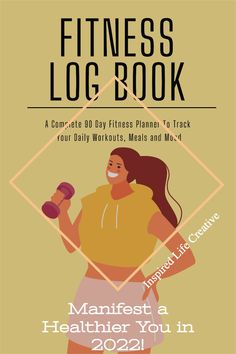 Ready to tackle your exercise and weight loss goals?It’s time to manifest a healthier you with this all-in-one fitness log book. Track your daily workouts, plan meals, set goals, track habits, record your weekly weight loss and more!It’s a fitness planner, workout log, weight loss journal and meal tracker all in one book!