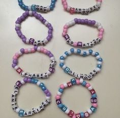 Portals Bracelet, Melanie Martinez Bracelet, Rave Bracelets, Bracelet Stuff, Trilogy Tour