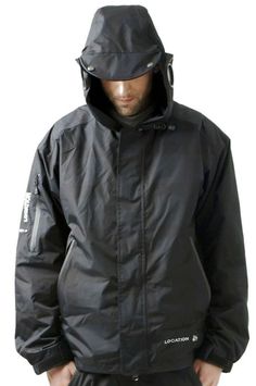 Men's Goggle Breathable Waterproof Jacket by Location Design - Hero 2 Box Print Size Small Hero 2 Goggle Jackets feature an adjustable hood, fleece lining, and all the technical features you would expect from the outdoor streetwear specialist. Taped Seams - Strategically placed seam taping providing extra protection against the elements. Windproof - Use of densely woven fabrics. Waterproof - Specially selected fabrics for outdoor pursuits. Breathable - Special coating on fabric allowing perspira Indie Jacket, Location Design, Outdoor Streetwear, Box Print, Football Casuals, Mens Hooded, Waterproof Jacket, Waterproof Fabric, Black And Navy