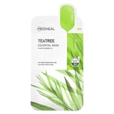 CalmingVeganSensitiveBalancingTeatree SolutionSheet mask formulated with Teatree Active 3X and Hydrodeeper™ that helps soothe sensitive skin and restore balance for moisturized healthy looking skin. Skin Care Masks, Beauty Mask, Melaleuca Alternifolia, Cosmetic Skin Care, Sheet Mask, K Beauty, Glass Containers, Beauty Face, Tea Tree