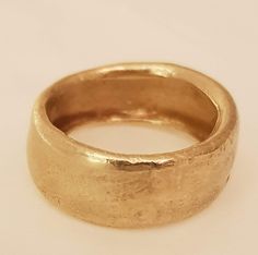 Unique Wide Band Ring For Wedding, Unique Wide Band Wedding Ring, Wide Band Promise Ring, Solid Gold Wedding Band, Wedding Band Ring, Gold Wedding Band, Ring For Women, Gold Wedding, Wedding Ring Bands