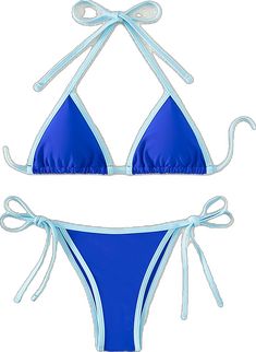 Adjustable T-back Swimwear For Beach, Beachy T-back Swimwear For Beach, Summer T-back Swimwear For Beach Season, Stretch String Swimwear For Beachwear, String Swimwear For Sunbathing, String Beachwear For Beach Party, String Swimwear For Poolside Beachwear, String Swimwear For Sunbathing And Beach Season, Poolside String Swimwear For Beachwear