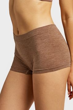 Wear this heathered, seamless boyshort whenever you want to give your curves a smooth and sleek shape. Nylon/spandex. Seamless, trunk-style construction. Mid rise.Colors in pack include: Black, Navy, Burgundy, Olive, Red, & TaupeOne Size Fits MostFabric: 62% Nylon, 30% Polyester, 8% Spandex Back Women, Women Helping Women, Beauty Body, Gifted Kids, Cardigan Jacket, Boy Shorts, Tank Dress, Jeans Dress, Womens Clothing Tops