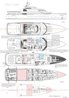 Boat Architecture, Motor Boat, Art Furniture Design, Architectural Floor Plans, Information Architecture, Fashion Graphic Design, Boat Plans