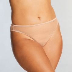 Delicate sheer mesh appears all-over while wearing this highwaist bikini brief yet reinforced with an elastic waistband and leg openings to hug your curves. The just-the-right-fit shape is the perfect marriage of barely there and totally comfortable. The highwaisted style is modern yet classic as well as offers all-day support. Sheer Micro-elastic Mesh Bottoms, Stretch Mesh Seamless Bottoms, Solid Sheer Nylon Bottoms, Seamless Stretch Mesh Bottoms, Sheer Solid Nylon Bottoms, Solid Nylon Sheer Bottoms, Sheer Beige Bottoms For Summer, Fitted Mesh Brief Bottoms, Sheer Nylon Brief Bottoms