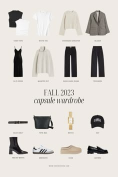 Fall 2023 capsule wardrobe. Classic and timeless Fall clothing pieces so you'll have something to wear all season long, plus 5 staples and 20 outfit ideas. Fall Closet Staples 2023, Early Fall Capsule Wardrobe 2023, Minimalist Capsule Wardrobe Fall 2023, Must Have Fall 2023, Autumn Must Haves 2023, Copenhagen Fall 2023, Fall Outfit Staples 2023, 2023 Fall Wardrobe, Fall Capsule Wardrobe 2023 Midsize