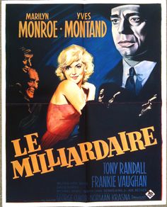 a movie poster for the film le milliarde starring actors from left to right