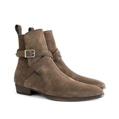 THE ALPACA KRIS JODHPUR BOOTS | ORO Los Angeles Botas Outfit, Chelsea Boots Men Outfit, Spectator Shoes, Boots Men Outfit, Strap Boots, Black Leather Chelsea Boots, Jodhpur Boots, Western Boots For Men, Ankle Boots Men