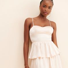 Rosalia Tiered Dress | Nuuly Rent Feminine Women, Amanda Uprichard, Tiered Dress, Dream Closet, Silk, Free Shipping, Closet