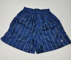 Rare Vintage 90s NIKE Team Sports Satin w/ Pinstripe Shorts. Rare and Beautiful piece for your collection. Great investment Size - Men's Large Made in USA View my other auctions for more vintage and rare items. Most of what I sell are vintage items, so they might have some minor stains, rips, or wear. Will be shipped and packaged professionally, so your item will not get damaged. Most items will be packaged and shipped out the same day as payment. Pinstripe Shorts, Cute Clothing Stores, Rare Items, Brand Ideas, 90s Nike, 90s Streetwear, Team Sports, Clothing Stores, Fashion Board