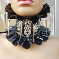 Posture Collar, Vintage Choker, Youtube Link, Choker Necklaces, Fantasy Fashion, Character Outfits, Mode Inspiration, Art Clothes, Costume Design