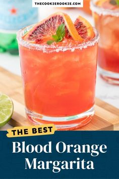 the best blood orange margarita recipe