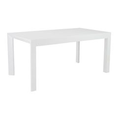 a white table on a white background