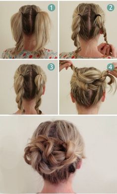 Up Dos For Medium Hair, Wedding Guest Hairstyles, Hair Tutorials Easy, Easy Hairstyles For Long Hair, Hair Photo, Loose Hairstyles, Bad Hair, Trendy Hairstyles