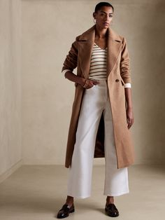 Forever Striped Sweater | Banana Republic Factory Elegant Relaxed Fit V-neck Outerwear, Elegant V-neck Outerwear With Relaxed Fit, Versatile V-neck Workwear Outerwear, Versatile V-neck Outerwear For Fall, Sweaters And Cardigans, Banana Republic Factory, Women's Sweaters, Raw Material, Elbow Length Sleeve