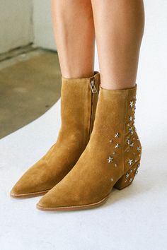 Limited Edition Fawn Caty Boot — Prism Boutique Prism Boutique, The Seasons, Get Better, Lifestyle Brands, Limited Editions, Cowboy Boots, Heel Height, Cowboy, Ankle Boot