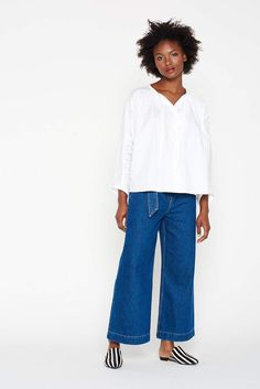 The Antecedent Shirt Weather Day, Peasant Top, Peasant Tops, Dolman Sleeve, I Love It, Cotton Poplin, Grammar, Organic Cotton, I Love