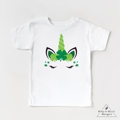 Perfect for St. Patricks Day! St. Patricks Day Glitter Unicorn Toddler/Baby/Kid tshirt Uses regular and glitter vinyl! Infant Shirts and Bodysuits are Bella Canvas Kids Collection, Rabbit skins and Next Level depending on the colors Infant onesies/bodysuits also available on another listing ----WASHING INSTRUCTIONS----- - Please turn the tee inside out before washing - Cold machine wash in gentle cycle - Do not bleach - Do not dry clean - Do not iron over the HTV Glitter Unicorn, Bff Gift, St. Patricks Day, Kids Collection, St Pattys, Glitter Vinyl, Saint Patrick, Green Glitter, Baby Shirts