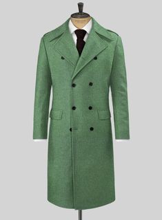 Transform the style into a timeless stream of elegance by pairing our Highlander Heavy Paris Green Tweed Overcoat. Primarily cut from a pure wool fabric that exudes a deep, lush, incredibly soft feel with a solid finish over green hues. Likewise, the material provides a notable warmth to pass through wintry weather.  
 
 Look Includes  Highlander Heavy Paris Green Tweed Fabric   Horn Royal Black  Button  Three Cuff Button   You can change the look by changing the options. 
 
 Made from Premium T Business Long Coat Single Breasted Tweed Jacket, Business Long Coat Style Single Breasted Tweed Jacket, Tailored Tweed Jacket With Hidden Buttons For Winter, Fitted Wool Coat With Double Button Closure, Tweed Outerwear For Business In Winter, Winter Business Tweed Outerwear, Formal Tweed Outerwear With Double Button Closure, Business Winter Tweed Jacket With Hidden Buttons, Double-breasted Wool Tweed Jacket For Tailoring