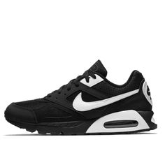 Nike Air Max Ivo Black White Marathon Running Shoes/Sneakers Air Max Black, Air Max 90 Premium, Orange Camo, Air Max 98, Cargo Khaki, Marathon Running Shoes, Max Black, Air Max Plus, Marathon Running