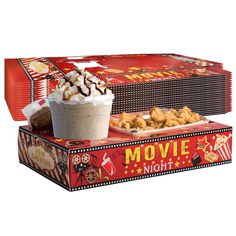 PRICES MAY VARY. Movie Night Snack Trays - Combination paper snack tray for holding beverages, popcorn, candy and all kinds of snacks, just like you are in a movie theater. Perfect for use at movie night party or other celebrations. Material and Size: The material of vintage red golden food trays are made of high quality cardboard, and perfect size for holding variety of cups, snack boxes and popcorn boxes. And these movie night boxes are printed with movie night themed patterns, such as popcorn Family Night Theme Basket, Movie Night Birthday Party Walmart, Movie Night Themed Birthday Party Walmart, Movie Basket For Raffle, Backyard Movie Party Seating Outdoor Theater, Disney Movie Night Printables, Movie Theme Birthday Party Target, Movie Theater Candy Drawer, Movie Night Birthday Party Target