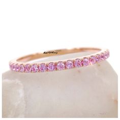 Natural Pink Sapphire Band, Sapphire Full Eternity Band, 14K Rose Gold Sapphire Ring, Sapphire Wedding Band, Matching Band, Engagement Ring ----------------------------------------------------------------------------------------------------------------------------------------------------------------------------------------------------- ◈ Item Details ◈ Metal : Sterling Silver Metal Purity: 925 Parts Per 1000 Style : Vintage Ring Main Stone : Natural Pink Sapphire Stone Size : 2 mm Shape : Round Pink Eternity Band With Prong Setting As Promise Ring, Pink Eternity Band For Promise Ring, Pink Eternity Band Promise Ring Fine Jewelry, Pink Fine Jewelry Eternity Band For Promise, Pink Cubic Zirconia Eternity Band For Anniversary, Pink Cubic Zirconia Eternity Band As Gift, Pink Round Cut Eternity Band For Promise Ring, Pink Round Cut Eternity Band Promise Ring, Pink Round Eternity Band For Promise Ring