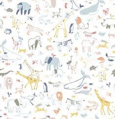 Chasing Paper X Pehr Wallpaper Wallpaper Chasing Paper X Pehr Into The Wild 2' x 4 Chasing Paper, Paper Installation, Baby Wallpaper, Whatsapp Wallpaper, Boys Wallpaper, Into The Wild, Room Wallpaper, Kids Wallpaper, Animal Wallpaper