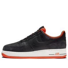 Nike Air Force 1 Low '07 PRM Halloween 2021 DC8891-001 KICKSOVER Orange Nike Air Force 1 For Streetwear, Black Low-top Sneakers For Halloween, Staring Eyes, Jordan 11 Women, Vapour Max Nike, Air Jordans Women, Nike Sacai, Low Air Jordan 1, Jordans Women