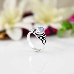 》D E T A I L S《 ✦Stone :- Moonstone ,  ✦Stone Size:-5x7 MM, ✦Stone Shape:- Oval ✦Stone Type:- Natura ✦Metal:-  Silver ✦Purty:- 925 Sterling Silver ✦Weight:-3 Gram (Approx) ✦Ring Size:- All Size Available 》C U S T O M I Z E O R D E R《 We accept custom and personalized order. It can be change in the gemstone, earring design and earring size. Please send us message if you are interested in a custom creation. 》 P A C K A G I N G 《 Your jewelry will be nicely packaged. If one or more items are gifts, please leave us a note at checkout and we'll pack them separately. We would be happy to send your personal note with it. 》 O U R Q U A L I TY 《 Product made  with pure 925 silver and nickel free. Sterling Silver jewelry is water safe. 》 Important information 《 ✪ My customer service is available 7 d Bohemian Style Open Crystal Ring Gift, Bohemian Adjustable Stackable Moonstone Ring, Adjustable Stackable Bohemian Moonstone Ring, Bohemian Sterling Silver Crystal Birthstone Ring, Bohemian Oval Stackable Jewelry, Bohemian Oval Stackable Rings, Spiritual Oval Moonstone Stackable Ring, Spiritual Oval Stackable Moonstone Ring, Bohemian Adjustable Moonstone Open Ring