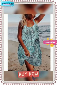 Women's Casual Dress Shift Dress Sundress Floral Print Strap Mini Dress Active Fashion Outdoor Daily Sleeveless Loose Fit Yellow Blue Spring Summer S M L Xl Xxl Beach Season Sleeveless Mini Sundress, Printed Sleeveless Mini Dress For Beachwear, Printed Sleeveless Beach Dress, Mini Sleeveless Dress For Beach Season, Green Sleeveless Mini Dress For Beach Cover-up, Sleeveless Mini Dress For Beach Season, Beachwear, Sleeveless Beachwear Mini Dress For Beach Season, Light Blue Sundress With Spaghetti Straps For Beach, Light Blue Mini Dress With Spaghetti Straps For Vacation